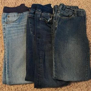 3 pair boys jeans size 10/12